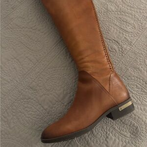 Vince Camuto Tan Over the Knee Boots